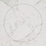 Виниловая плитка Forbo Allura Dryback Material 63550DR7 white marble circle