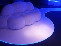 Укладка сценического линолеум дизайнерским способом - 70м2