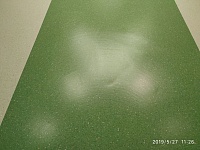 Укладка линолеума  Медицинский центр