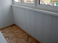 Укладка виниловой плитки  Частная квартира