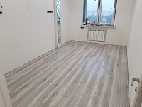 Укладка виниловой плитки  Частная квартира