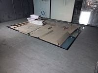 Укладка ПВХ плитки -85м2