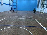 Нанесение спортивной разметки