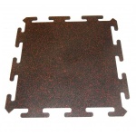 Резиновая плитка Rubblex Puzzle Mix 30% (25 мм;красный)