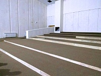 Укладка ковролина на сцену Созвездие Спортивный зал