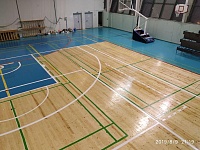 Нанесение спортивной разметки ГБУ «ЦФКиС Зеленоградского АО Москомспорта