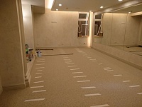 Укладка ковролина  Частный дом