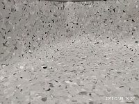 Укладка токопроводящего линолеума с заводом на стену  Медицинский центр