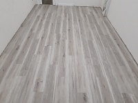 Укладка виниловой плитки  Частная квартира