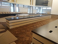 Укладка модульного паркета и монтаж фанеры-500м2