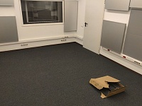 Укладка ковровой плитки - 150м2