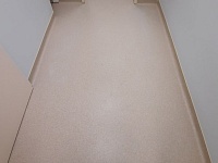 Укладка линолеума с заводом на стену - 140м2 