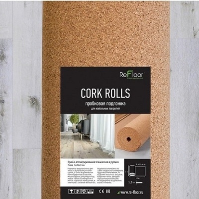 Подложка Refloor для кварцвинилового ламината и SPC
