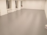 Укладка сценического линолеума 6мм Grabo - 110м2