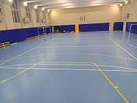 Нанесение спортивной разметки-1500м2