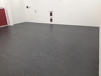 Укладка сценического линолеума в танцевальной студии Аллы Духовой