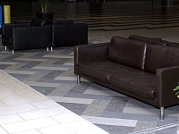 Укладка тканого ПВХ покрытия МЕГА-IKEA (INGKA CORP.) Торговый комплекс