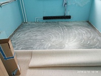 Укладка линолеума ЖК Отрадный Жилой комплекс