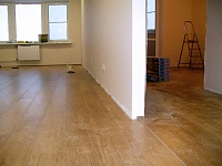 Укладка паркетный доски  Частная квартира