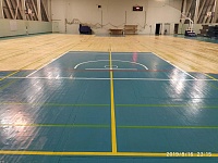 Нанесение спортивной разметки ГБУ «ЦФКиС Зеленоградского АО Москомспорта