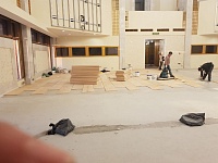 Укладка модульного паркета и монтаж фанеры-500м2