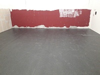 Укладка сценического линолеума в танцевальной студии Аллы Духовой