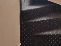 Укладка ковролина на ступени-15м2