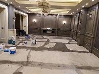 Укладка ковролина на клей, Сосновый бор