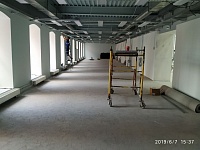 Подготовка основания и монтаж коммерческого линолеума Эко офис Бизнес-центр